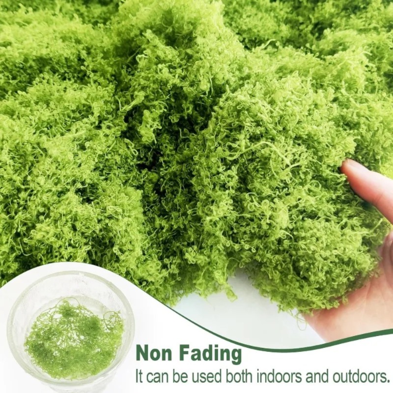 人工緑苔 フェイクモス 工芸品用 鉢植え 植物 フェアリーガ - Sphagnum Moss Dry のレビューと価格